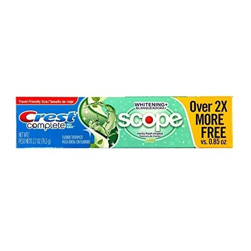 Crest Crest Whitening Plus Scope Tandkräm Mint 76 g (Pack om 6) 2
