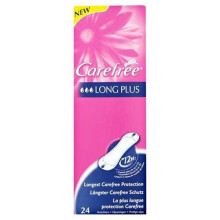 Carefree Panty Liners Maxi Long Plus 24