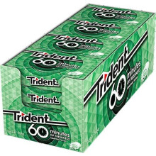 Trident Spearmint Sugarfree Chewing Gum 20 gr. - [Pack 16]