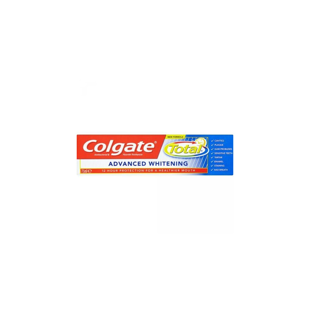 Colgate Total Advanced Whitening Toothpaste, 75Ml