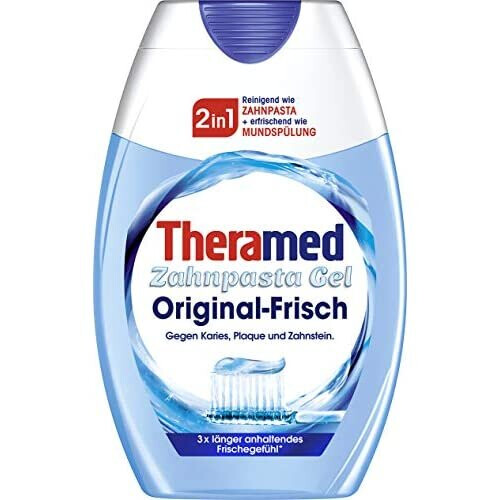 Theramed 2-in-1 Original Toothpaste Pack of 3 x 75 ml