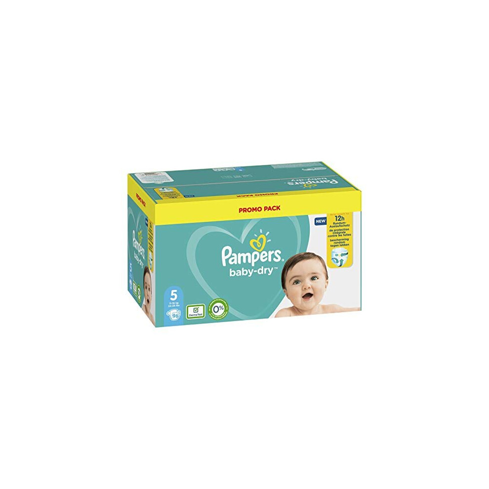 Pampers 81723660 Baby-Dry Pants Nappies, White