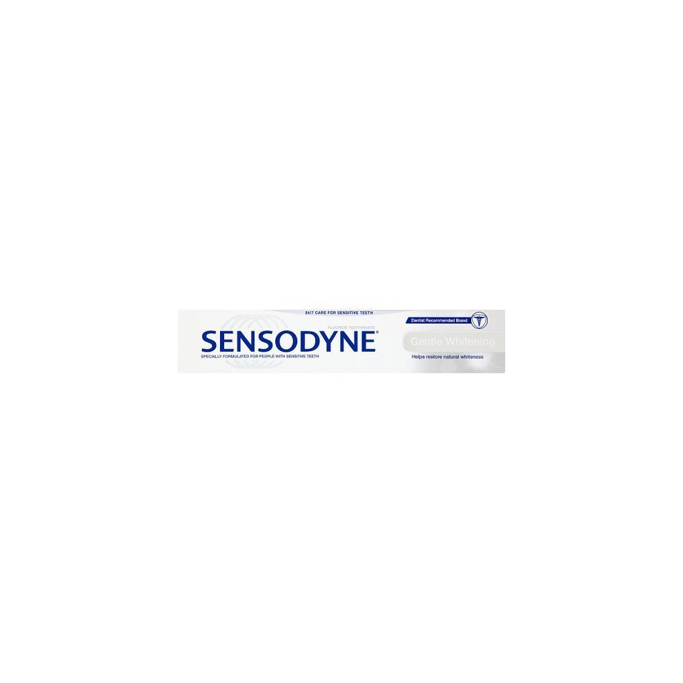 Sensodyne Gentle Whitening Toothpaste 75ml - Pack of 6