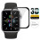 Compatible With Apple Watch 7 45mm - Glass Screen Protector 3