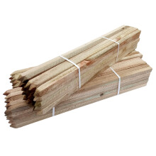 (75cm, 25) Elixir Gardens Wooden Tree Stakes & Fence Posts | Plant & Shrub Support | Pressure Treated Square Sawn Timber