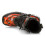 New Rock (41) New Rock 107-S1 Blk/Red Gothic Leather Flame Boots 8