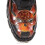 New Rock (41) New Rock 107-S1 Blk/Red Gothic Leather Flame Boots 9