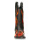 New Rock (41) New Rock 7921-S2 Black Red Flame Leather Boots 4
