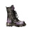 New Rock (43) NEW ROCK M-591-S5 PURPLE FLAME Black Leather Shoes 3