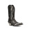 New Rock (41) NEW ROCK M-7921-S3 SILVER FLAME Black Leathr Biker 1