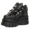 New Rock (40) NEW ROCK 106-S29 Metallic Black Leathr Biker Boots 3