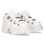 New Rock (38) New Rock 106N-S8 White Leather Gothic Ankle Boots 2