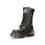 New Rock (43) New Rock 391-S1 Leather Gothic Mid Calf Boots 5