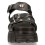 New Rock (44) New Rock M-BIOS101-C2 Metallic Black Leathr Sandal 4