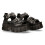 New Rock (46) New Rock M-BIOS101-C2 Metallic Black Leathr Sandal 2