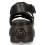 New Rock (43) New Rock M-BIOS101-C2 Metallic Black Leathr Sandal 6