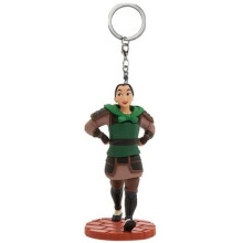 Mulan Warrior Soldier PVC Key Ring Keychain Figure Figurine Charm