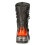 New Rock New Rock 591-S1 Black/Red Gothic Leather Flame Boots 6