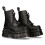 New Rock (46) NEW ROCK Black Leather Platform Biker Shoes 2
