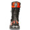 New Rock New Rock 591-S1 Black/Red Gothic Leather Flame Boots 4