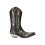 New Rock (41) NEW ROCK M-7921-S3 SILVER FLAME Black Leathr Biker 3