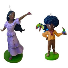 Encanto Antonio Madrigal & Isabela Set PVC Ornament Figure Figurine 3