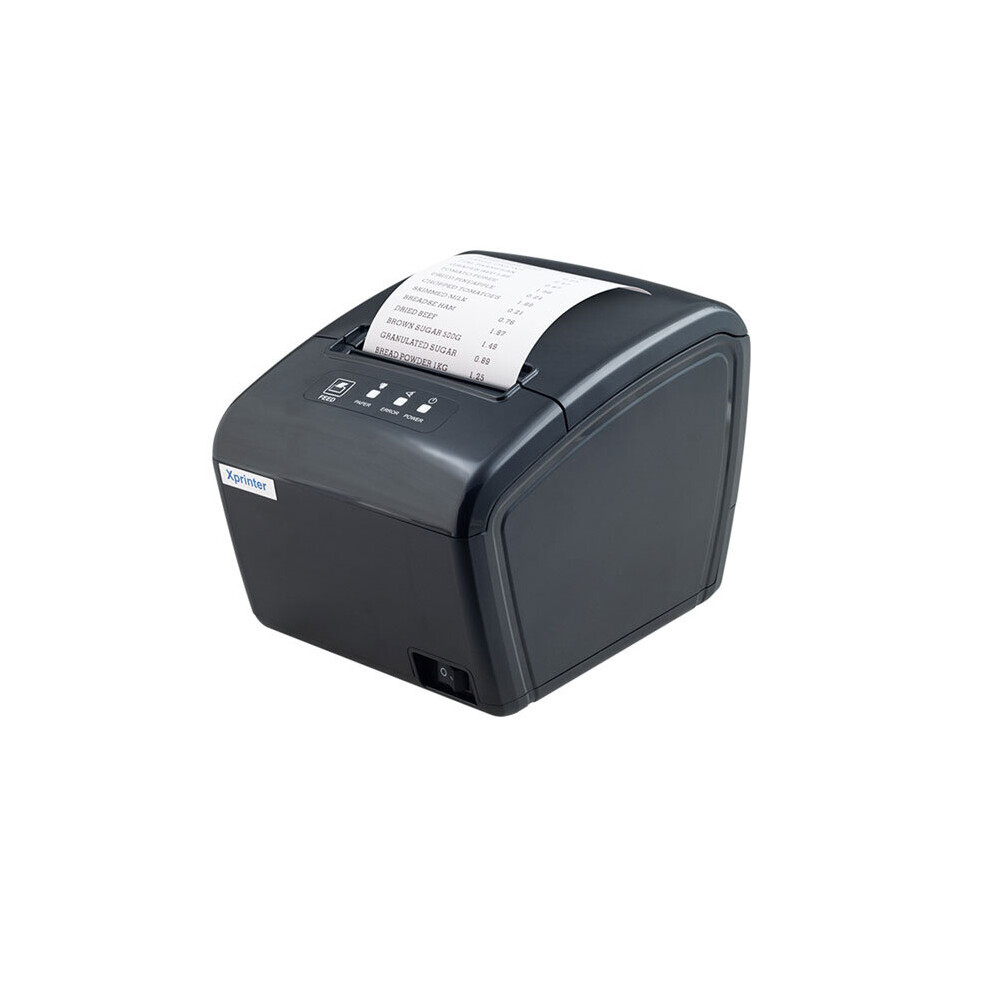 Xprinter 80mm Thermal ePos Receipt Printer, XP-S260M, USB/LAN/RS232