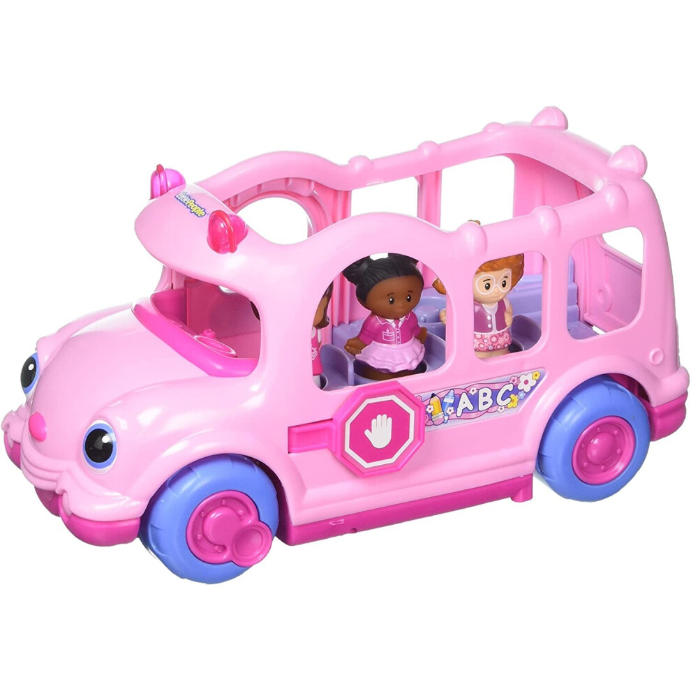 Little People - Little Movers Pink School Bus