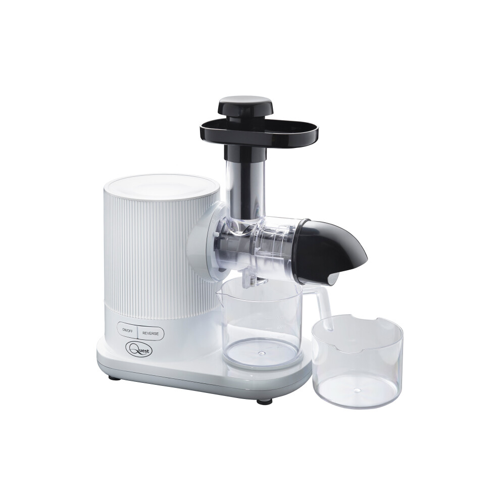 (White) Quest 150W Slow Juicers / Cold Press Masticating Juicer / Quiet