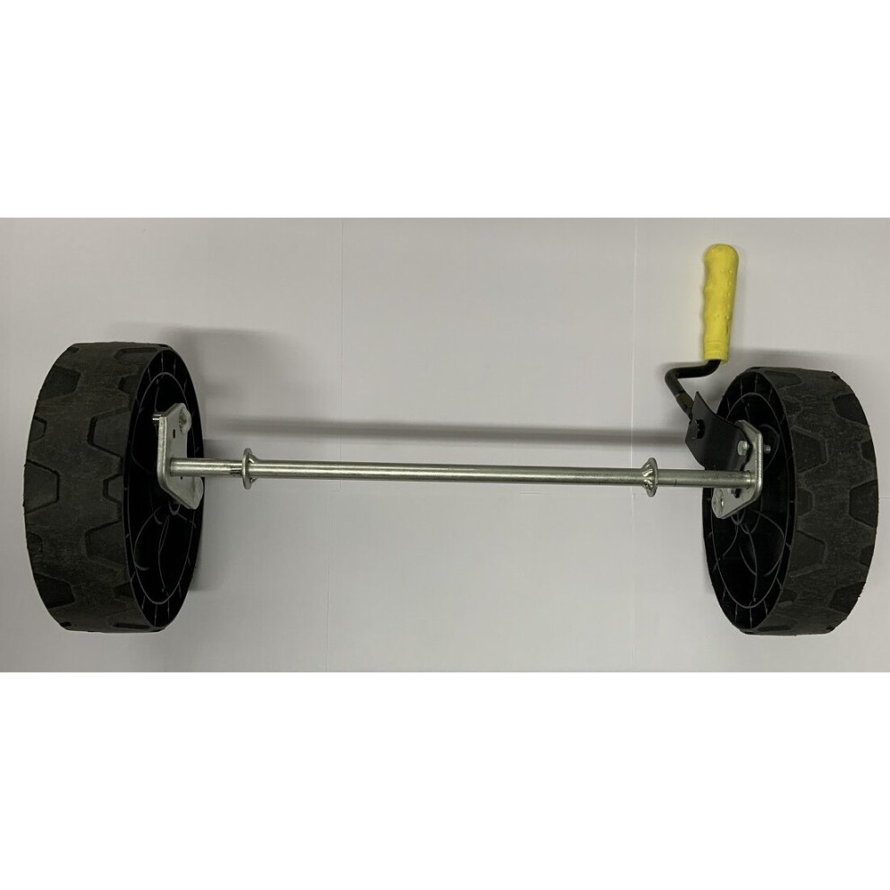 Challenge Front Wheels & Axle For 129Cc Petrol Lawnmowers Xss40e Xsz40e