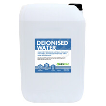 Hexeal DE-IONISED WATER | 25L | (De Mineralised/Deionised/Not Distilled) Pure