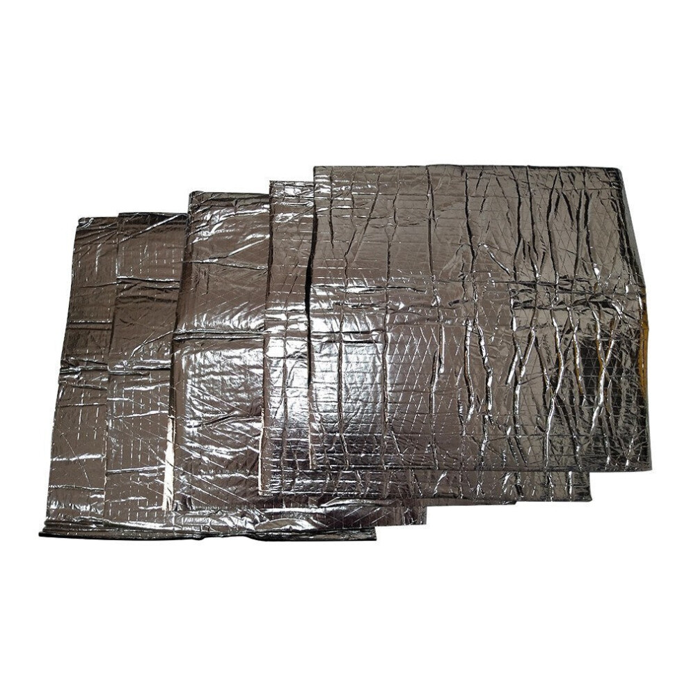 5Pcs 10Mm 500X500mm 20ÃX20ã Auto Car Truck Firewall Heat Sound Deadener Insulation Mat 3654659282422