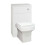 Lomond L Shape Left Hand Bathroom Suite in Gloss White Vanity Unit BTW Pan Set 7