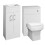 Lomond L Shape Left Hand Bathroom Suite in Gloss White Vanity Unit BTW Pan Set 5