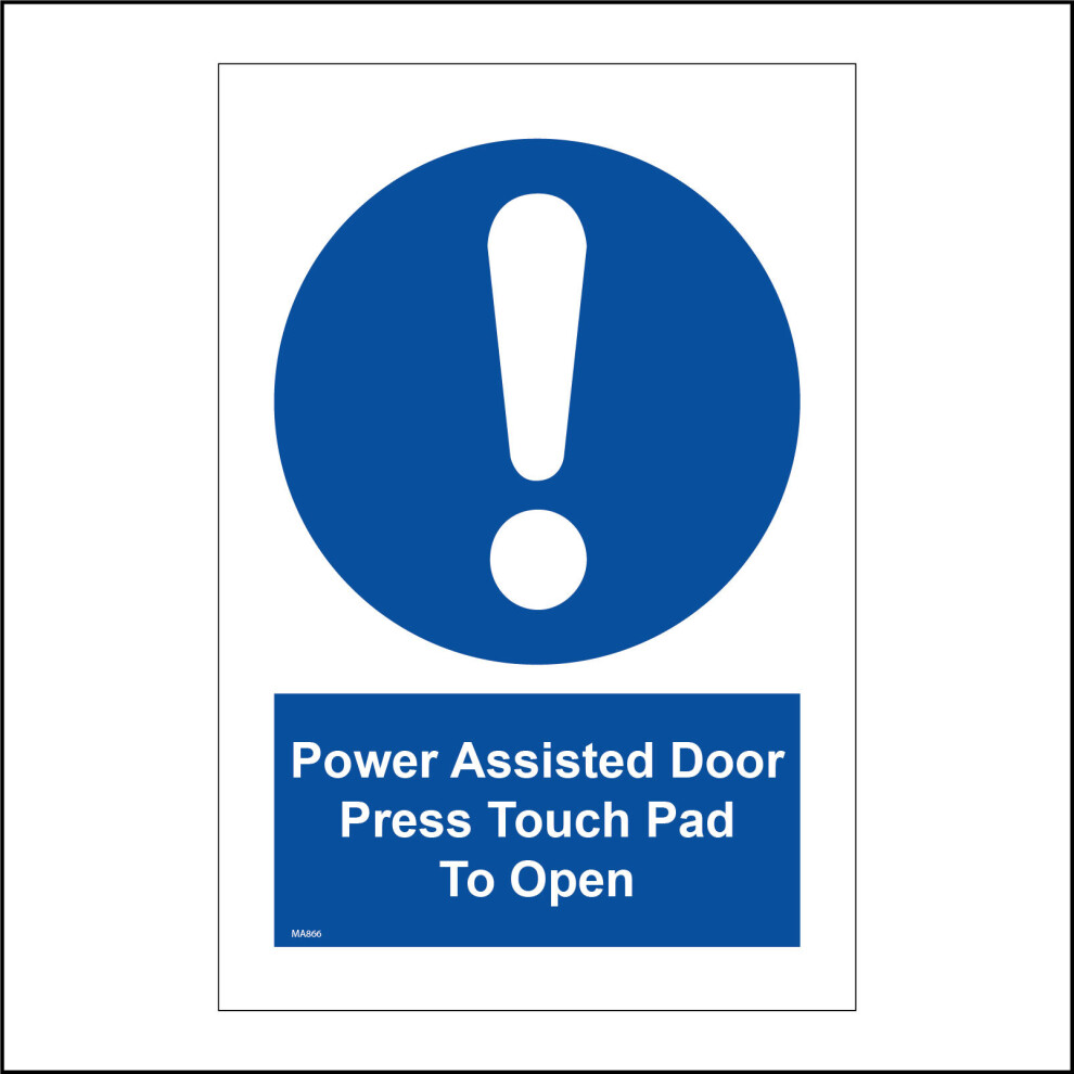 (150 x 200mm - 6 x 8, A - Sticker / Sav - Non-See Through) MA866 Power Assisted Door Press Touch Pad To Open Sign Knob Switch Button 450mm x 600mm B - Magnetic - Vehicle Grade