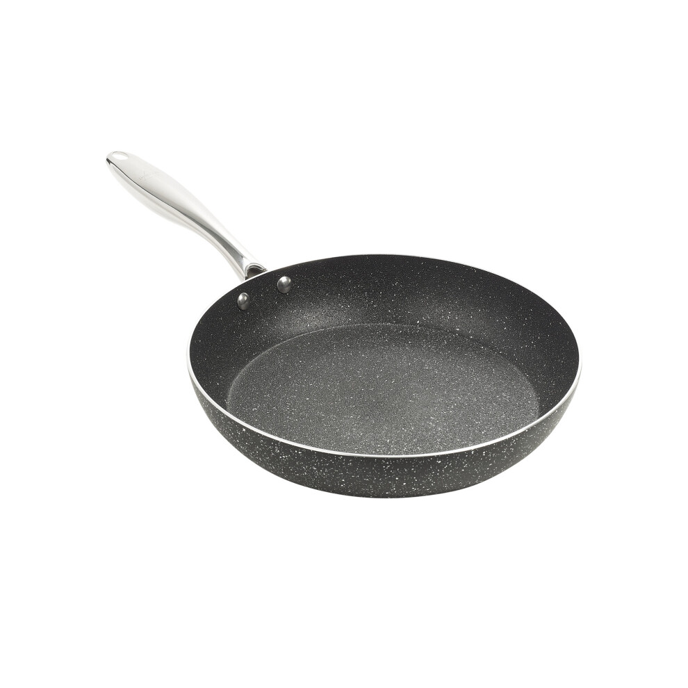 (20cm) Pressed Aluminum Granite Coated Non Stick Frying Pans Induction Premium Cookware