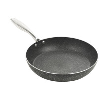 (24cm) Pressed Aluminum Granite Coated Non Stick Frying Pans Induction Premium Cookware