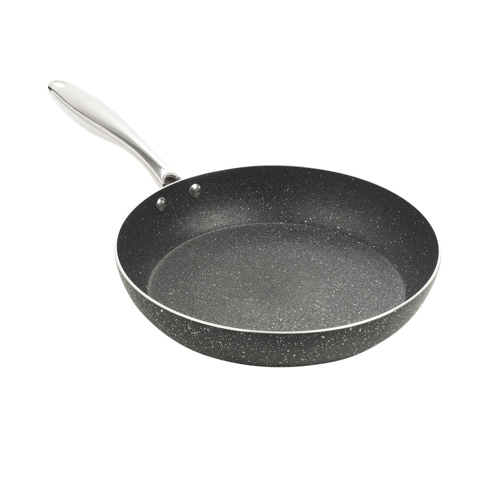 Urbn-Chef (24Cm) Pressed Aluminum Granite Coated Non Stick Frying Pans Induction Premium Cookware