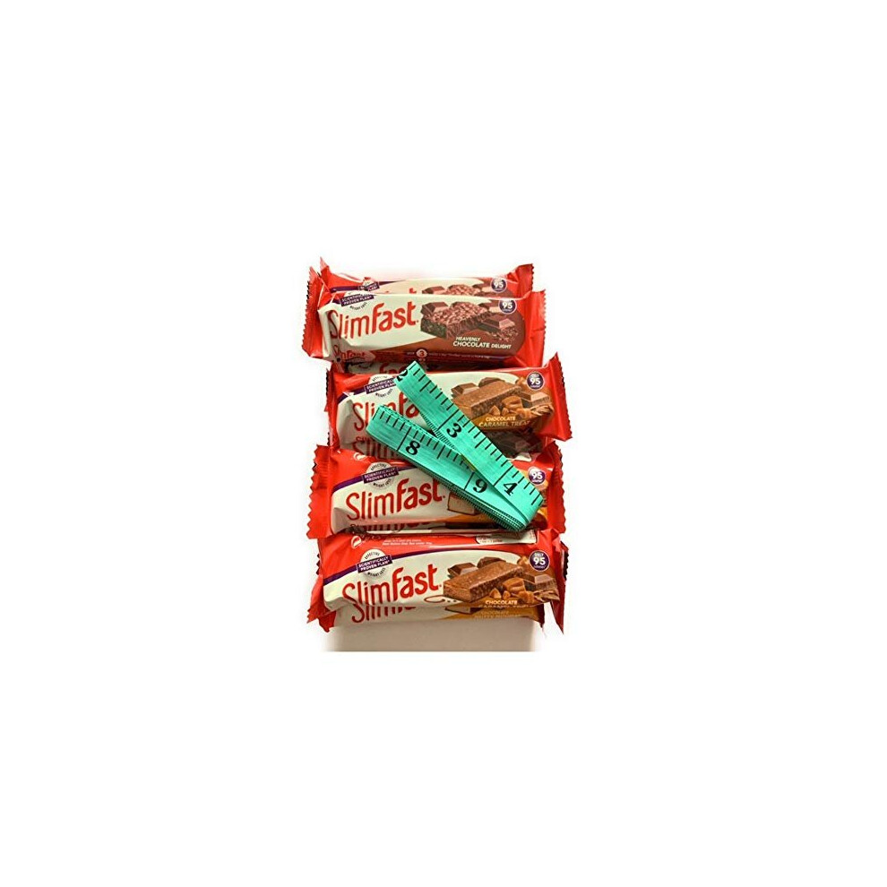 Slimfast Meal Replacement Diet Snack Bars Ultimate Variety Box 24 Bars Great Flavour Less Than 100 Calories a Bar Bundled with The Aetn Wais