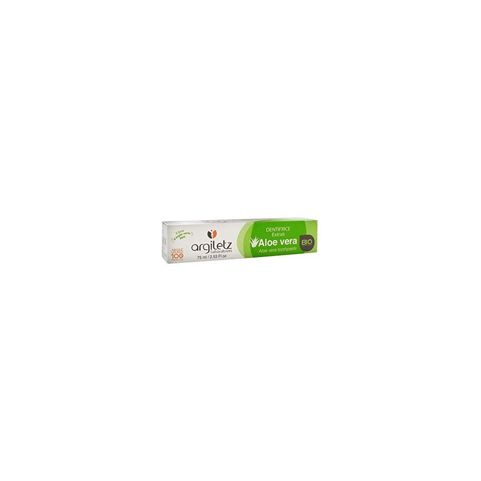 Argiletz Aloe Vera Nature Toothpaste 75Ml