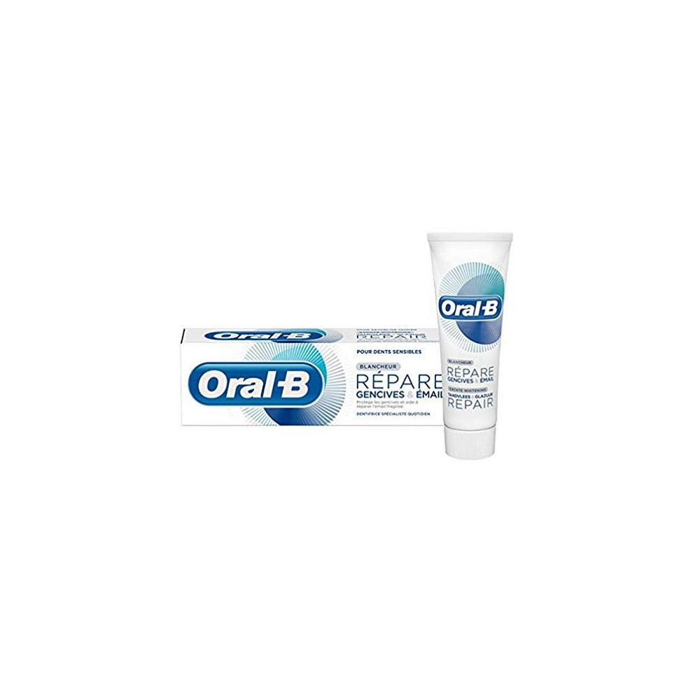 Oral-B Manual Gum & Enamel Repair Gentle Whitening Toothpaste, 75 Ml, 81691123