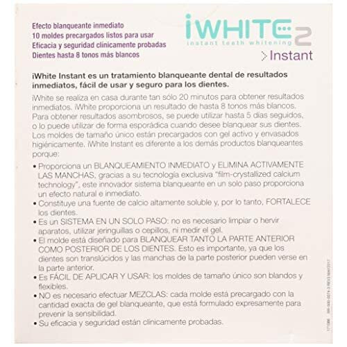 Iwhite 2 Instant Teeth Whitening Kit 10 Moulds 1