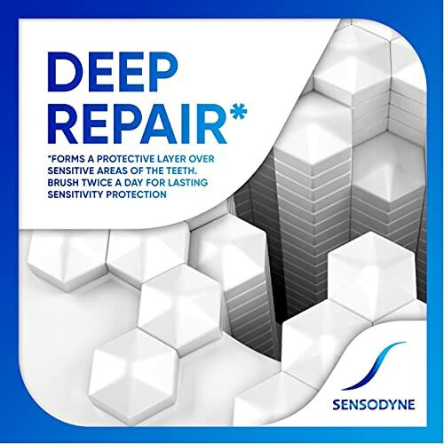 Sensodyne Sensodyne 4 x Toothpaste Repair and Protect - 75 ml 1