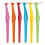 Tepe TePe Angle Interdental Brushes Mixed Pack / Samples of Every Size / Easy and simple interspace cleaning with long handle and angled neck / 5