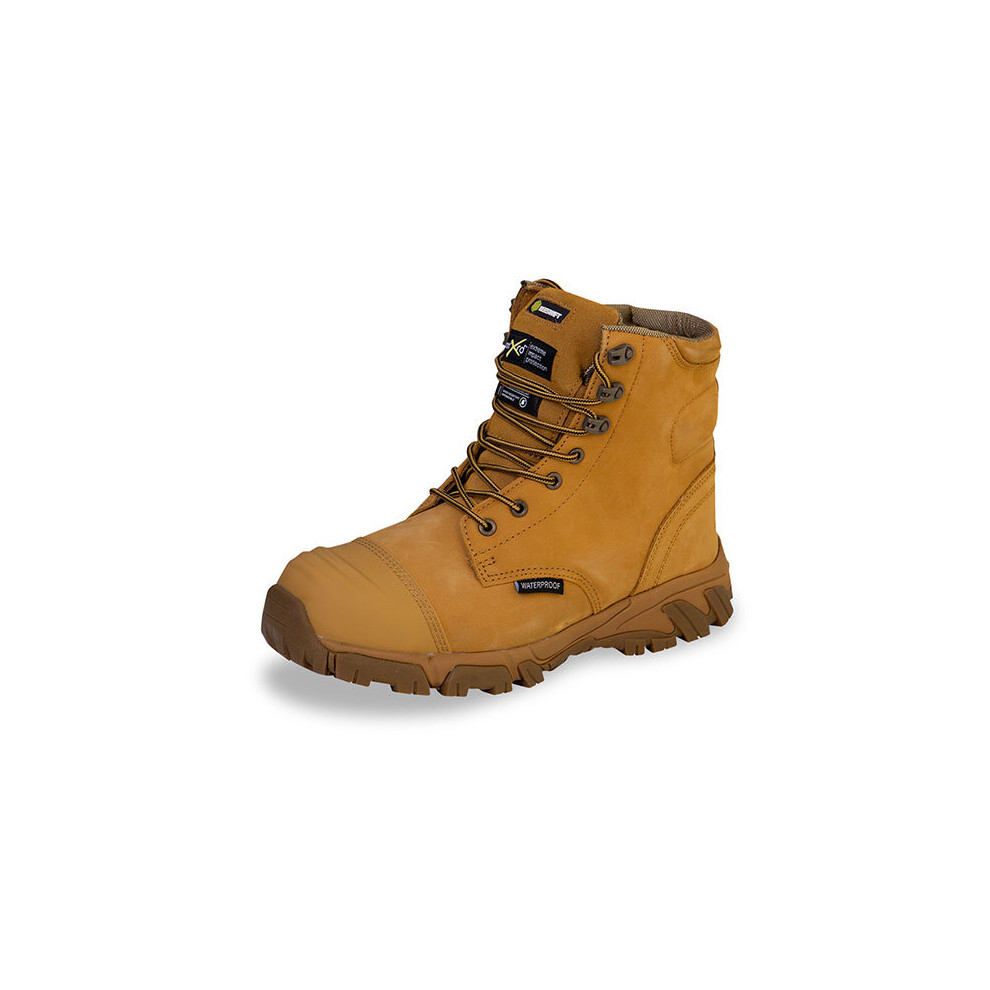 Click - CLICK WATERPROOF SIDE ZIP BOOT TAN 10 - Nubuck