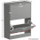 Vida Designs (Grey) 2 Drawer Shoe Cabinet Pull Out Hallway Storage 7