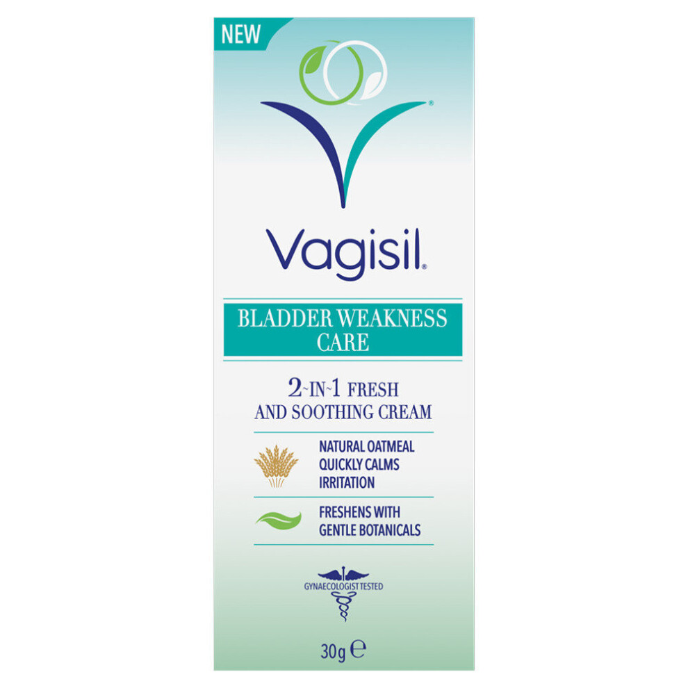 Vagisil Bladder Weakness Fresh & Sooth Cream 30g
