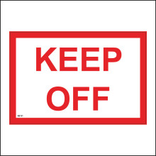 (600 x 400mm - 24 x 16, H - Clear Sticker / Sav - See Through) SE151 Keep Off Sign White Red Notice Grass Area Property Avoid Visitors Public 600mm x 450mm B - Magnetic - Vehicle Grade