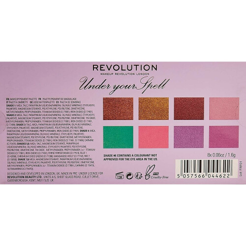Revolution Eyeshadow Palette - Under Your Spell - Halloween 2018 2