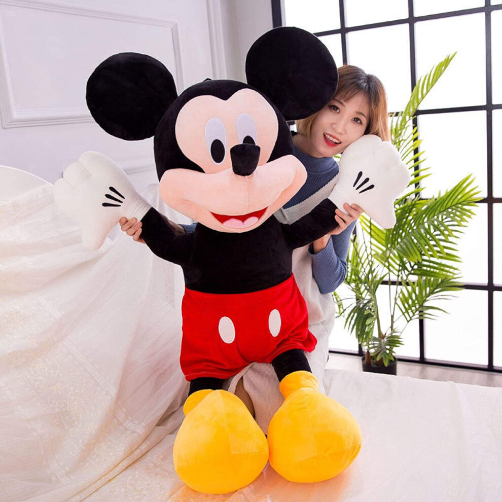 Disney Cute Mickey Minnie Doll Mickey Mouse Plush Toy Doll Doll Pillow,